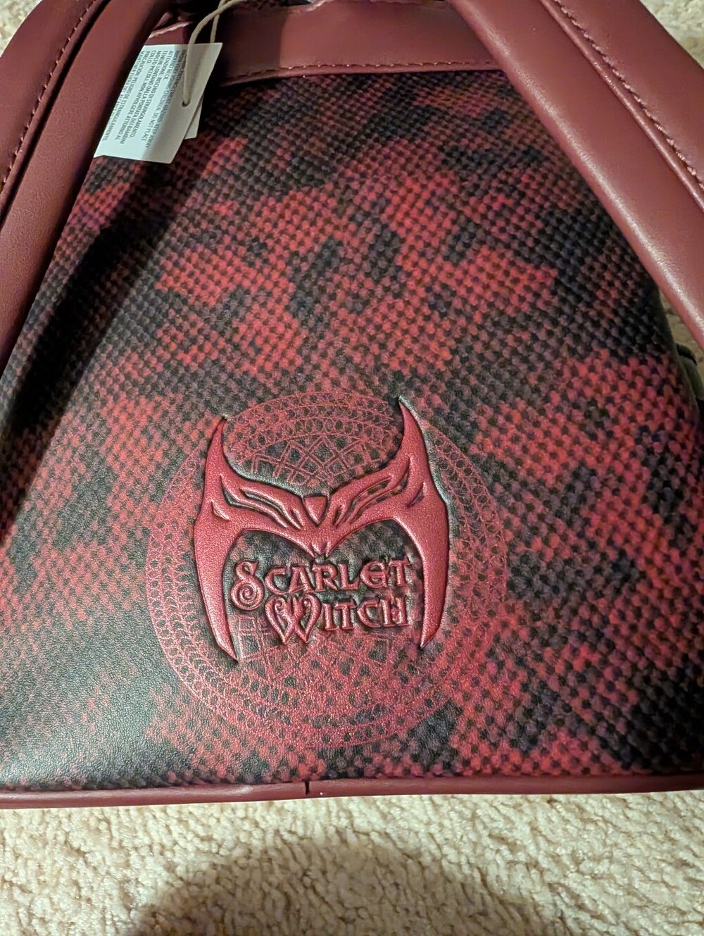 Scarlet Witch Marvel Hard Tag Loungefly Backpack - Picture 5 of 8